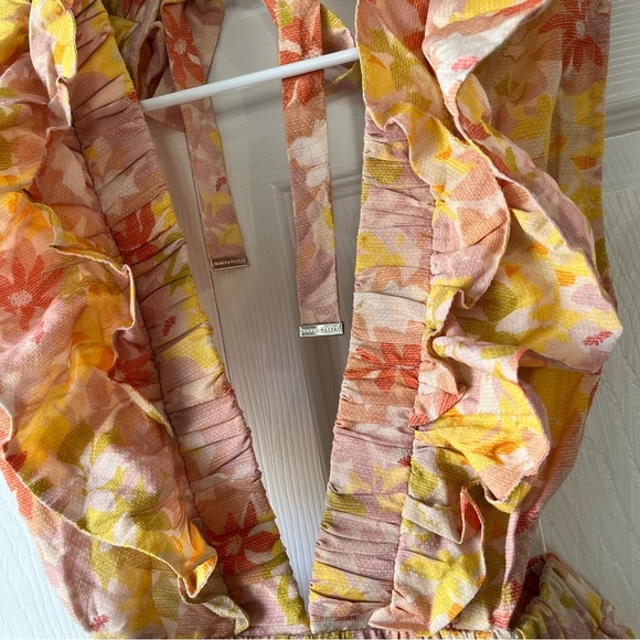 Botanic Mini Dress in Vintage Light BloomMAGALI PASCAL NWT S - Picture 6 of 9